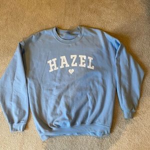 Hazel Boutique Baby Blue Crewneck
